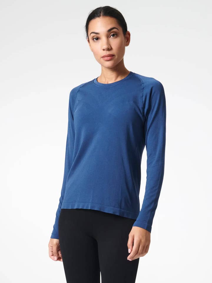 Sleek Fabric Long Sleeve for wholesale by Nux Active
