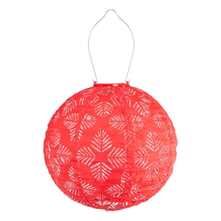 Allsop Home & Garden - Wholesale Outdoor/Lawn Light - Stella Brights 12" Globe Solar Lantern - Chili1