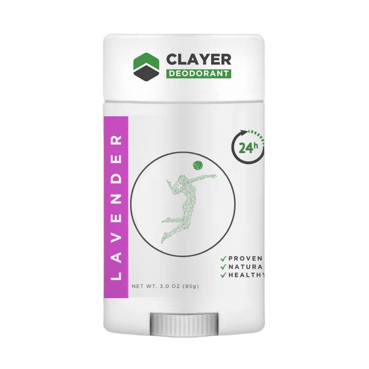 Natural Deodorant - Volleyball Players - 3.35 OZ - NEW FORMULA for wholesale by Clayer