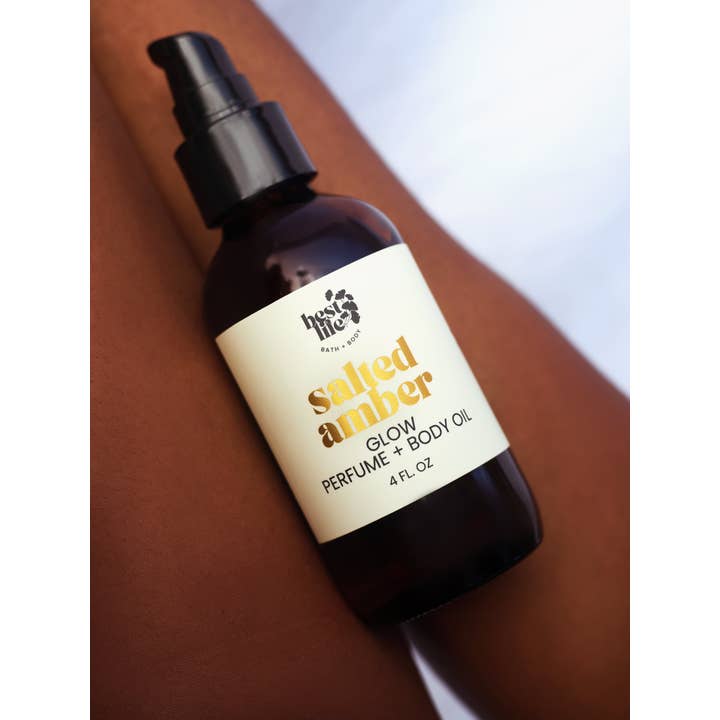 Best Life Organics - Wholesale Bath/Body Oil - Salted Amber Perfume + Body Oil