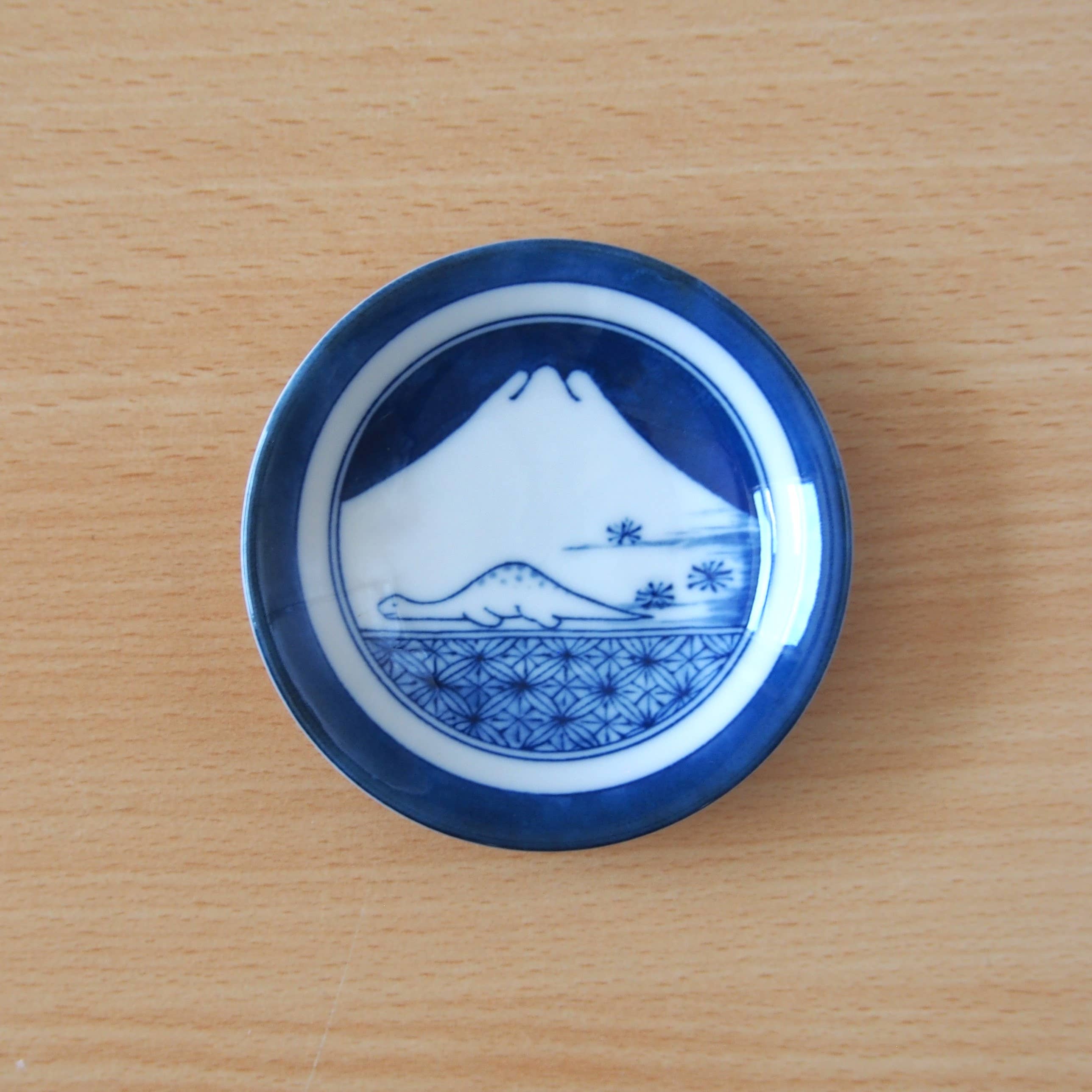 Sensui – wholesale Dinner plate – Japanese Dinosaur Small Plate8