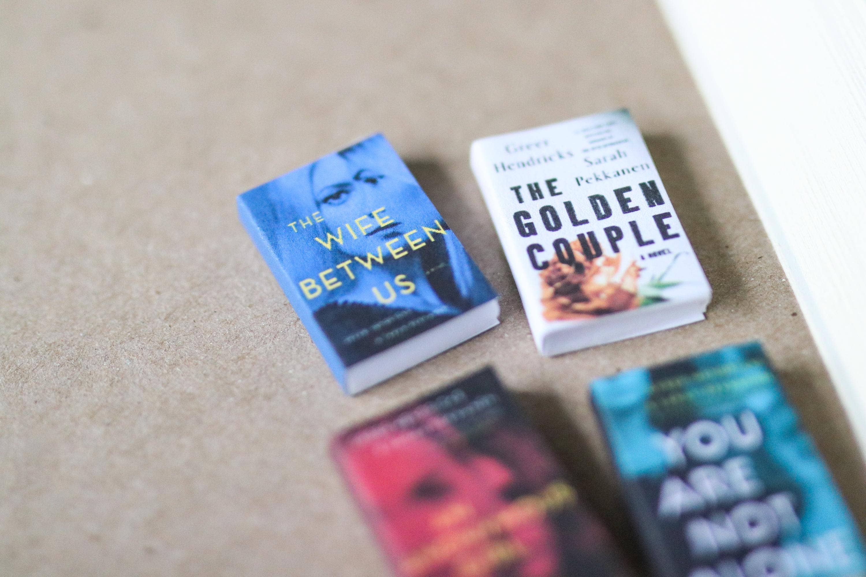 The Sticker Shop - Venta al por mayor Figura decorativa - Libros MINI hechos a mano de Greer Hendricks (conjunto de 4 mini libros)3