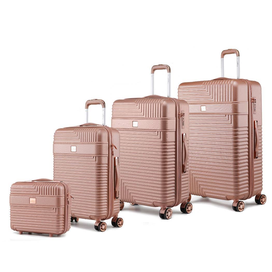 MKF Collection - Wholesale Luggage - Mykonos Luggage Set- Extra Large, Large, Medium and Small7