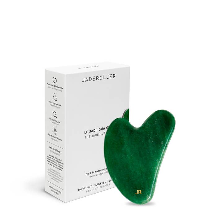 Jade Roller - Venta al por mayor Utensilio Gua Sha - The Gua Sha Jade - Piedra de masaje facial