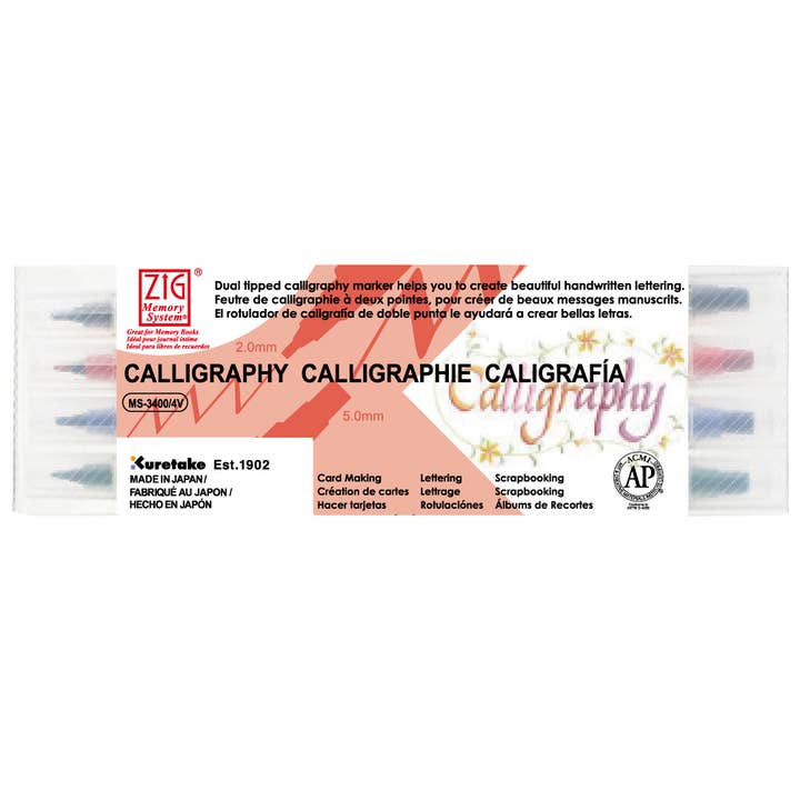 ProFolio - Wholesale Marker - ZIG Memory System Calligraphy Marker Sets