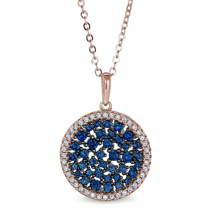 Rose Gold And Black Rhodium Finish Sterling Silver Micropave for wholesale by Kelly Waters