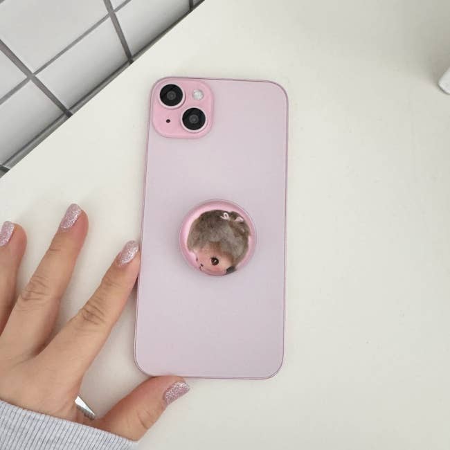 MOND HAUS - Wholesale Phone Grip - Maite Phone Grip, Adorable Monchichi Character Resin Charm