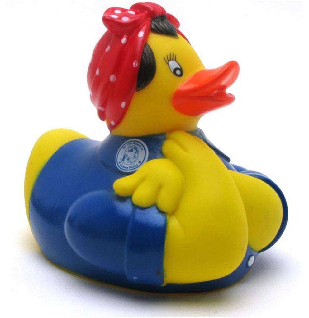 Yarto - Wholesale Decorative Figurine - DUCK ROSIE THE RIVETER1