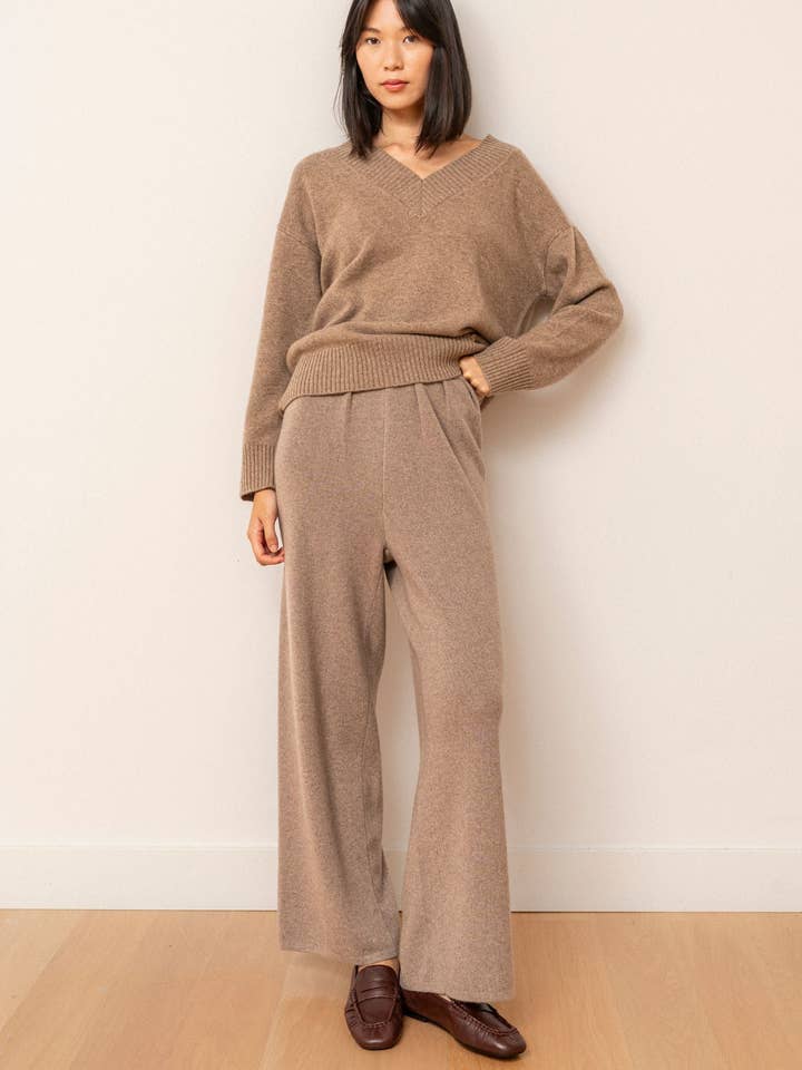 Erin Tan Pants for wholesale by Bel Cashmere S.C.