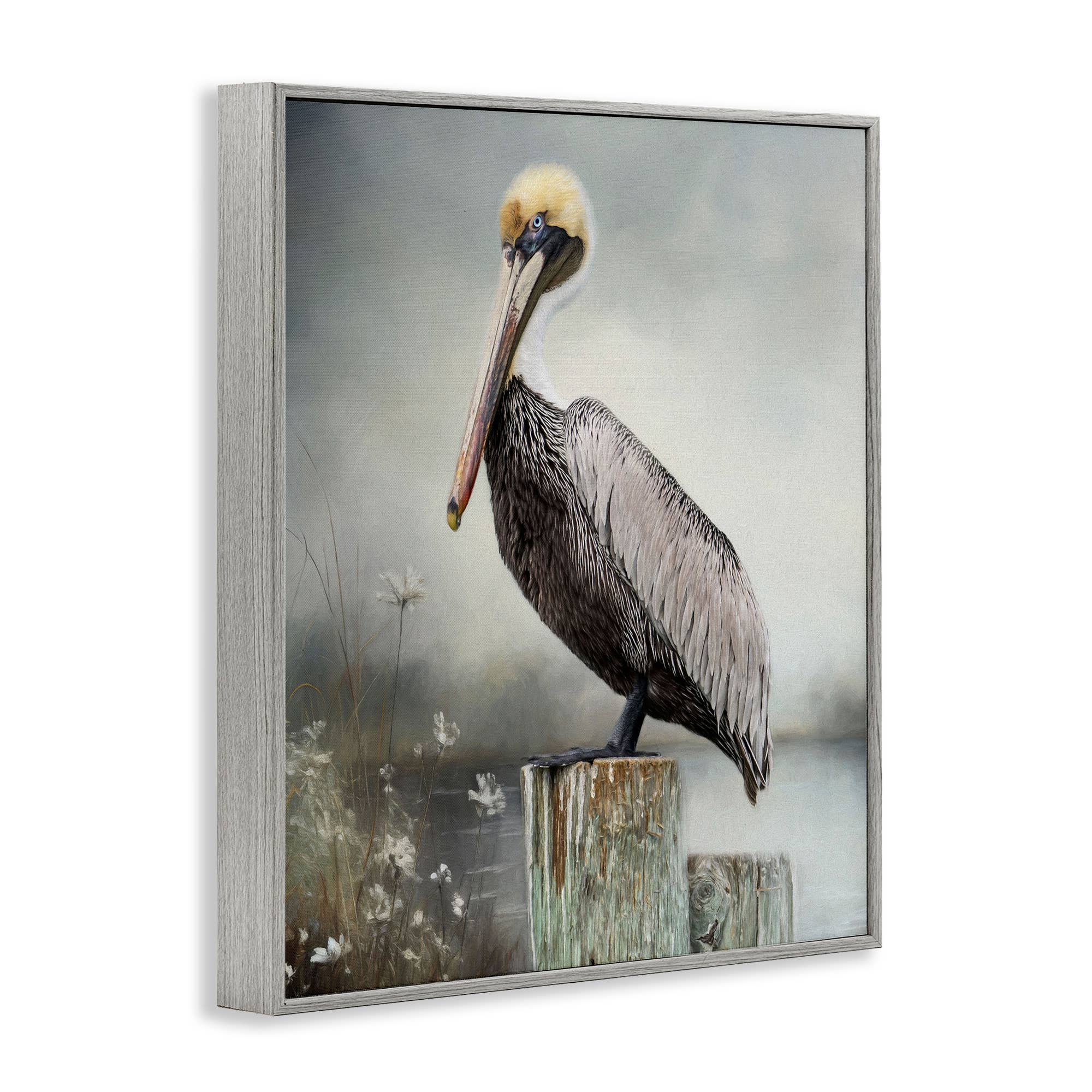 Stupell Industries - Wholesale Wall Sign - Peaceful Marsh Perch Framed Giclee11