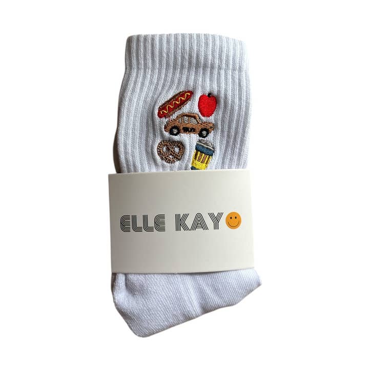 I ❤️ NY socks for wholesale by Elle Kay