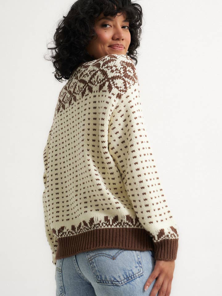 Callahan Knitwear - Wholesale Knit Sweater - Women's - Oversized Maeve Cardigan - Toffee4