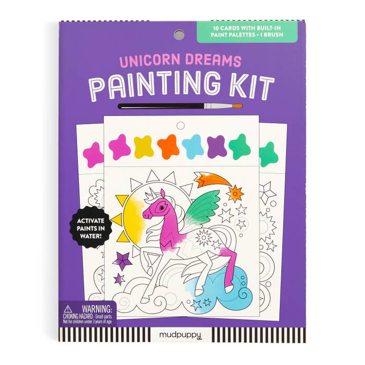 Chronicle Books - Wholesale DIY Craft Kit - Kids - Unicorn Dreams Painting Kit
