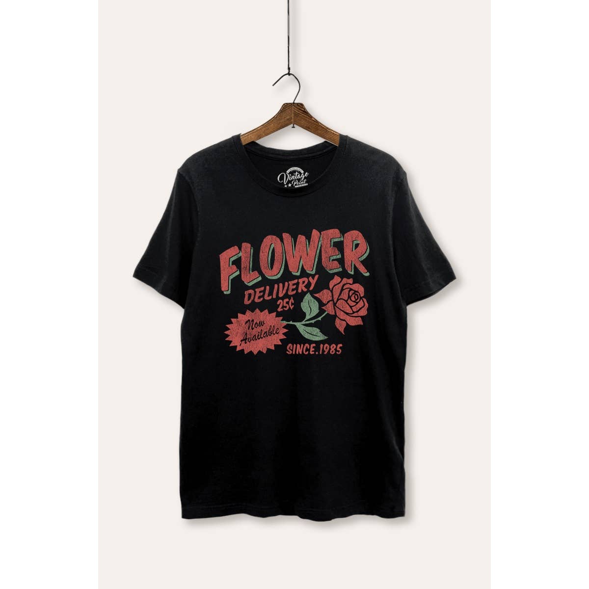 STARCHIS - Wholesale T-Shirt (Graphic) - Women's - FLOWER DELIVERY WOMEN'S BASIC GRAPHIC T-SHIRT4