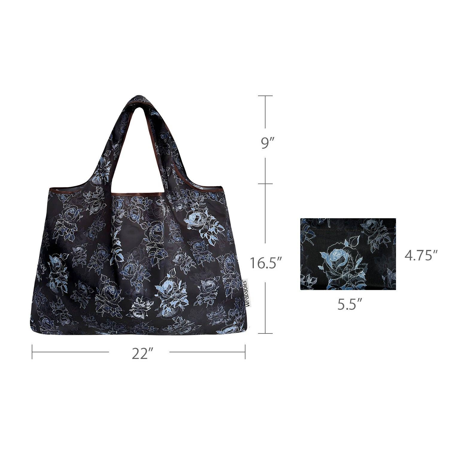 Wrapables.com - Wholesale Grocery/Shopping Bag - Wrapables Large Foldable Tote Nylon Reusable Grocery Bags19