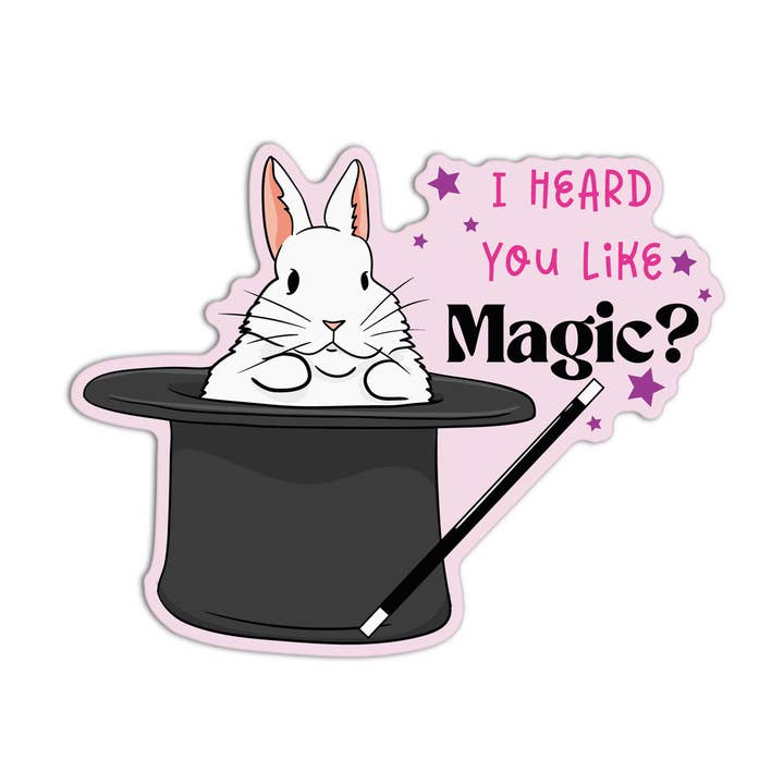 Girls Printing House - Wholesale Sticker - Ik hoorde dat je van magische gestructureerde stickers houdt.0
