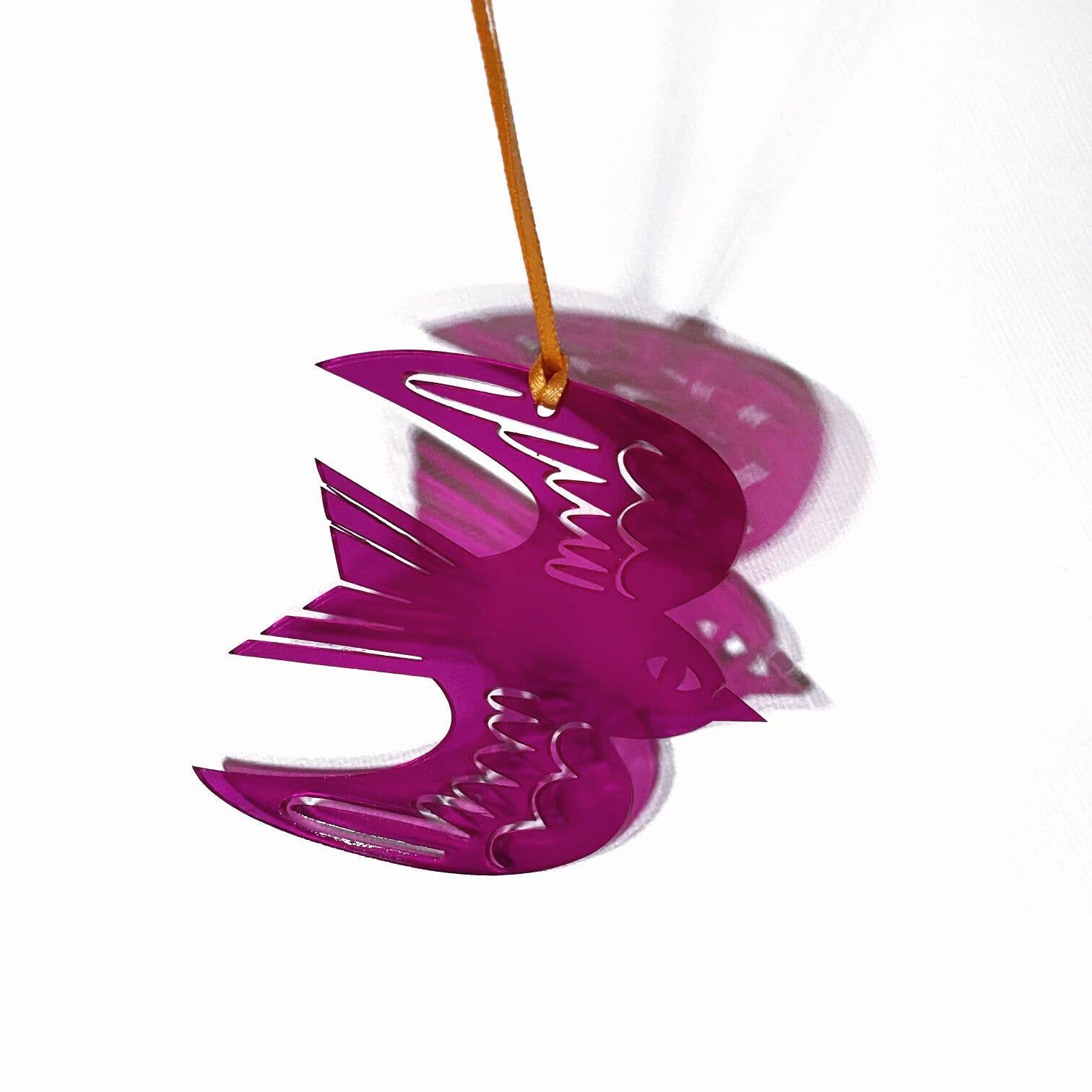 Pier Six Press - Wholesale Suncatcher - Sparrow Neon Suncatcher1