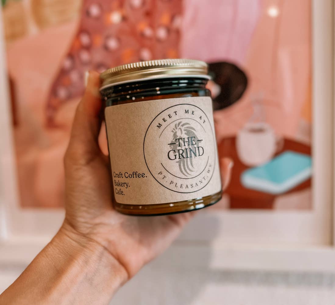 Poppy Rose Candle Co. - Venta al por mayor Velas en tarros - *MENSAJE ANTES DE REALIZAR EL PEDIDO* Velas personalizadas. Tarro ámbar de 8 oz7