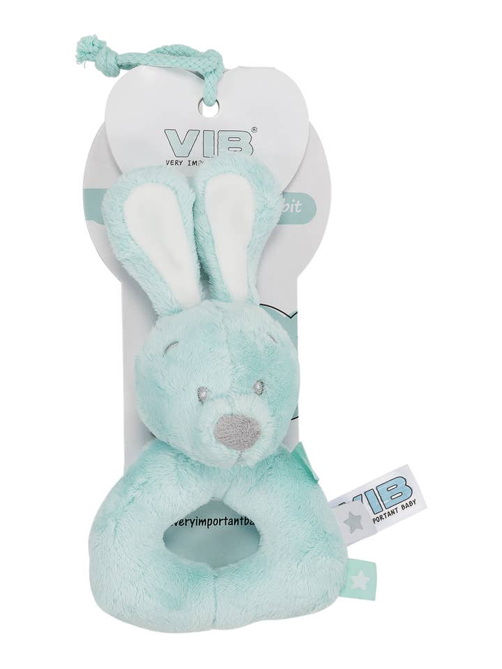 Sonaglio di coniglio peluche «molto importante coniglio» menta per la vendita all'ingrosso da parte di Very Important Baby®