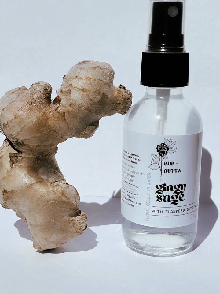 Ginger Sage Hydrosol for wholesale by Bud and Butta