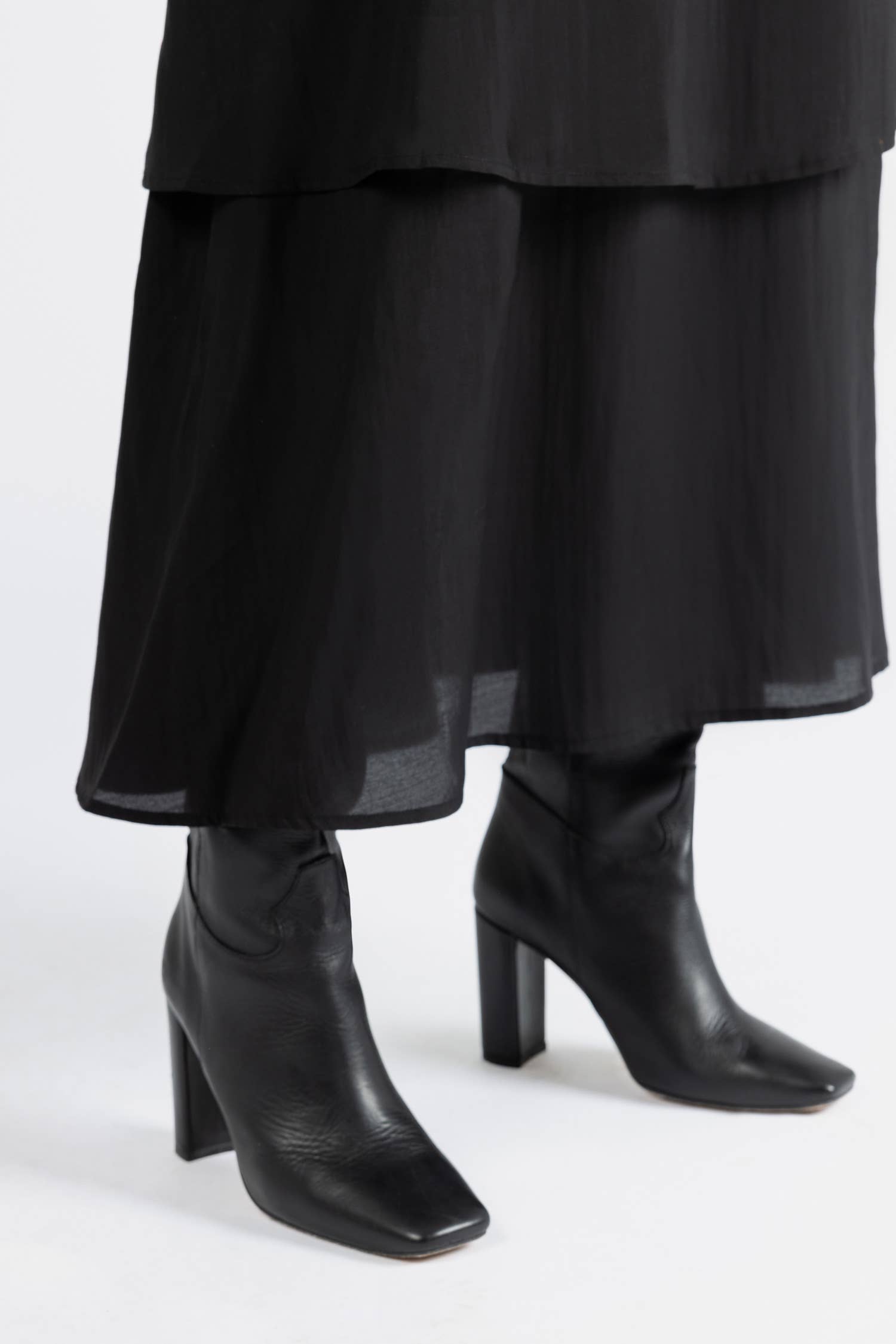 Lanidor - Wholesale Rok - Dames - Gerokte Rok (400502-1)2