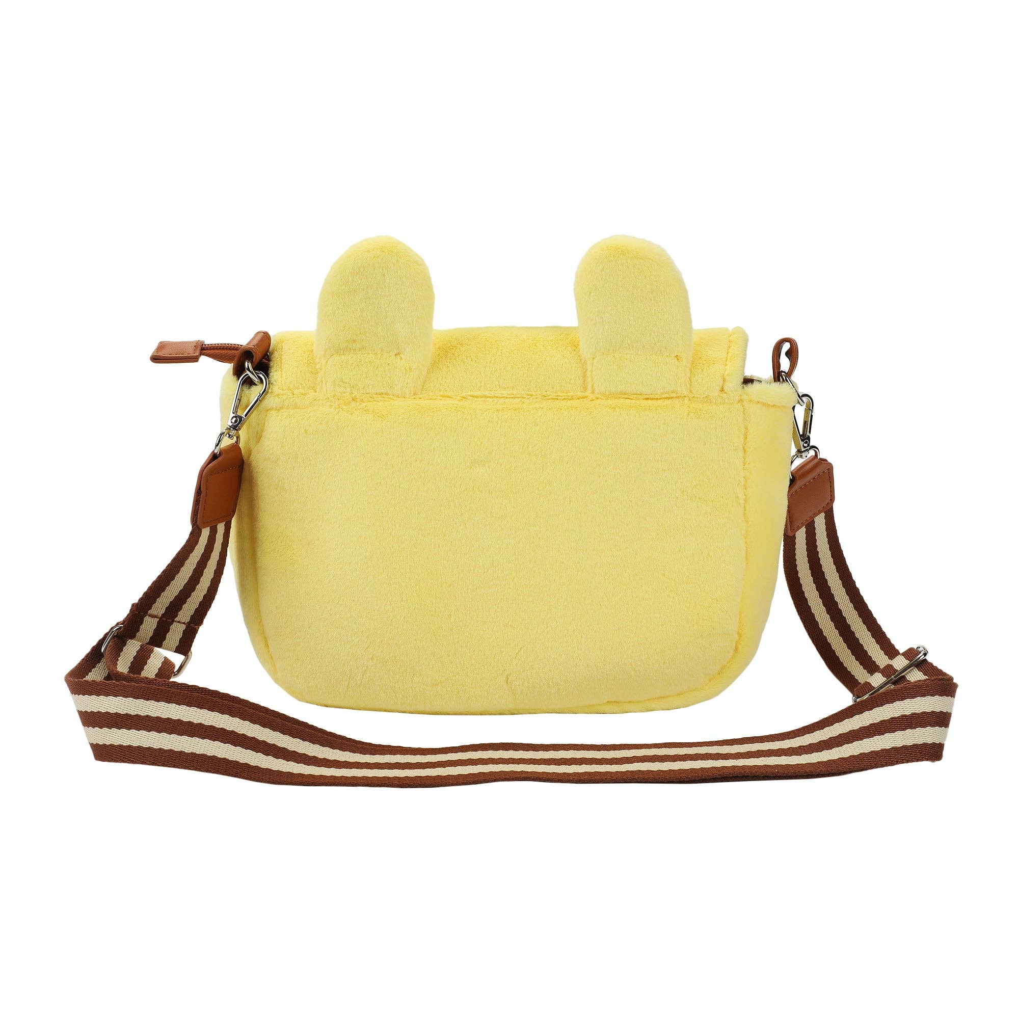 Bioworld Merchandising - Wholesale Crossbody Bag - Unisex - Disney Winnie The Pooh Plush Crossbody3