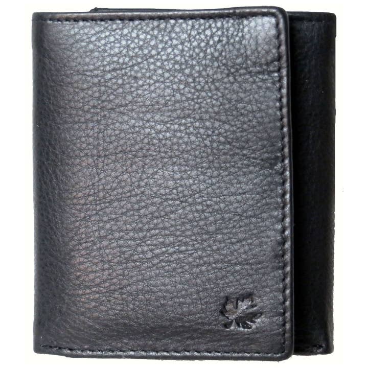 IGI CANADA - Wholesale Wallet - Men's - Genuine Cowhide Leather RFID Men's Trifold Wallet # 4670