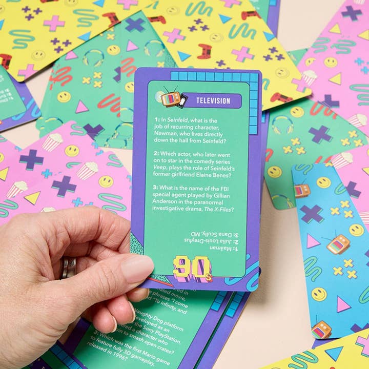 Journey of Something USA - Wholesale Card Game - 90s Trivia Card Game – Fun Adult Party Game1