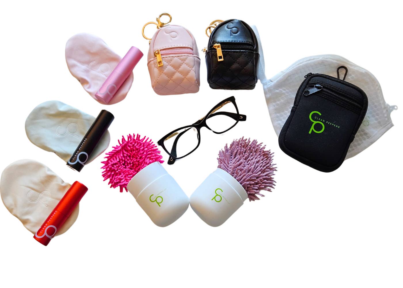 Clean Peepers - Wholesale Eyewear Cases & Holders - Women's - I Can See Clearly Family Kit