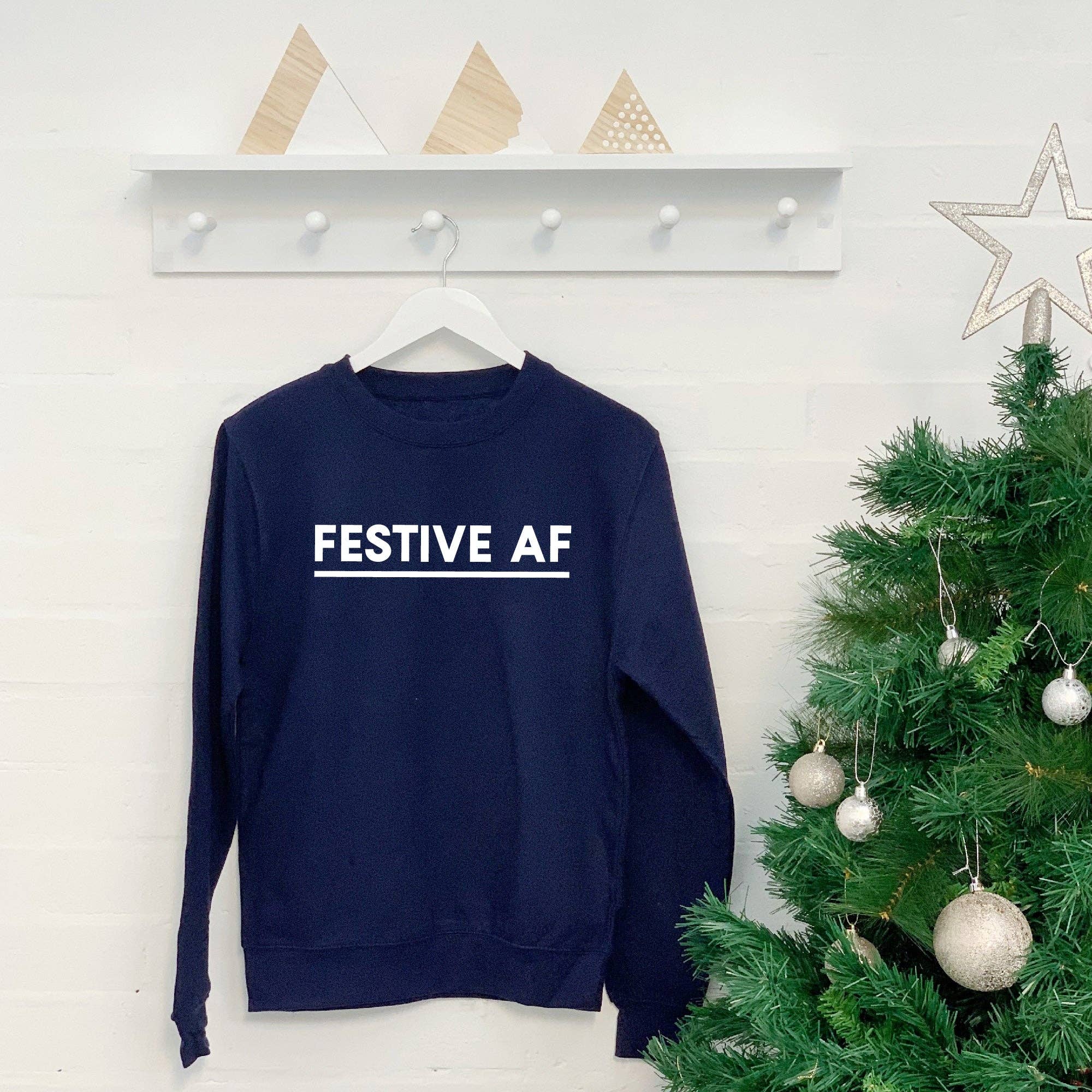 Lovetree Design – Engroshandel Grafisk Sweatshirt - Dame – Festlig Af Alternativ Juletrøje1