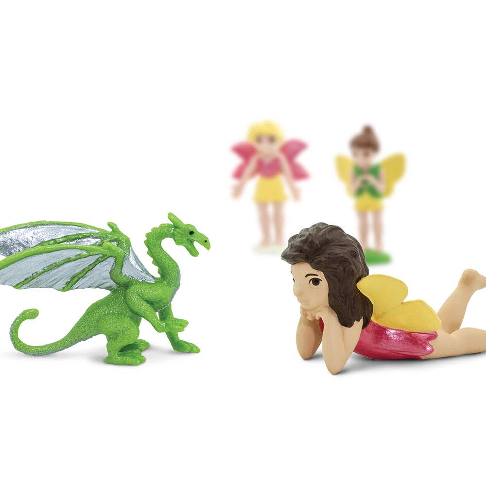 Safari Ltd. - Wholesale Figurine Toy - Kids - Dragons & Fairies TOOB® - 1004023
