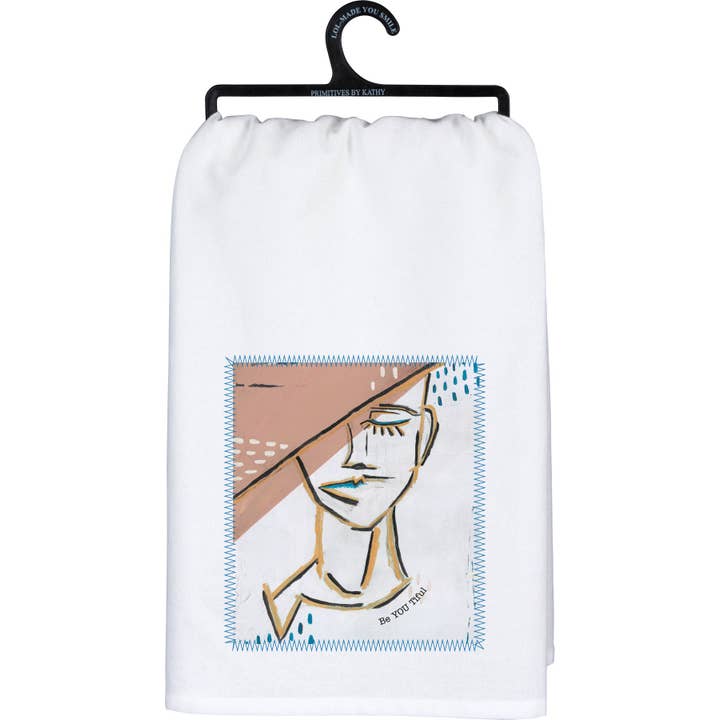 Be YOU tiful Kitchen Towel for wholesale by Primitives by Kathy
