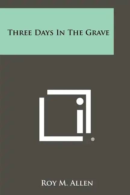 Books by splitShops - Wholesale Mystery Novel - Three Days in the Grave - Paperback0