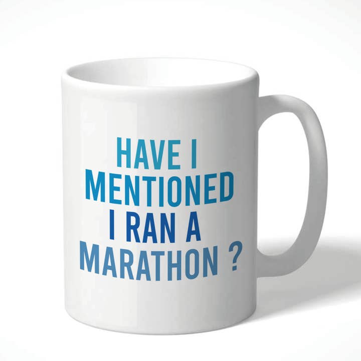 Cheeky Chops Cards & Wanky Candles - Wholesale Coffee Mug - Cheeky Chops - I ran a marathon Coffee Mug