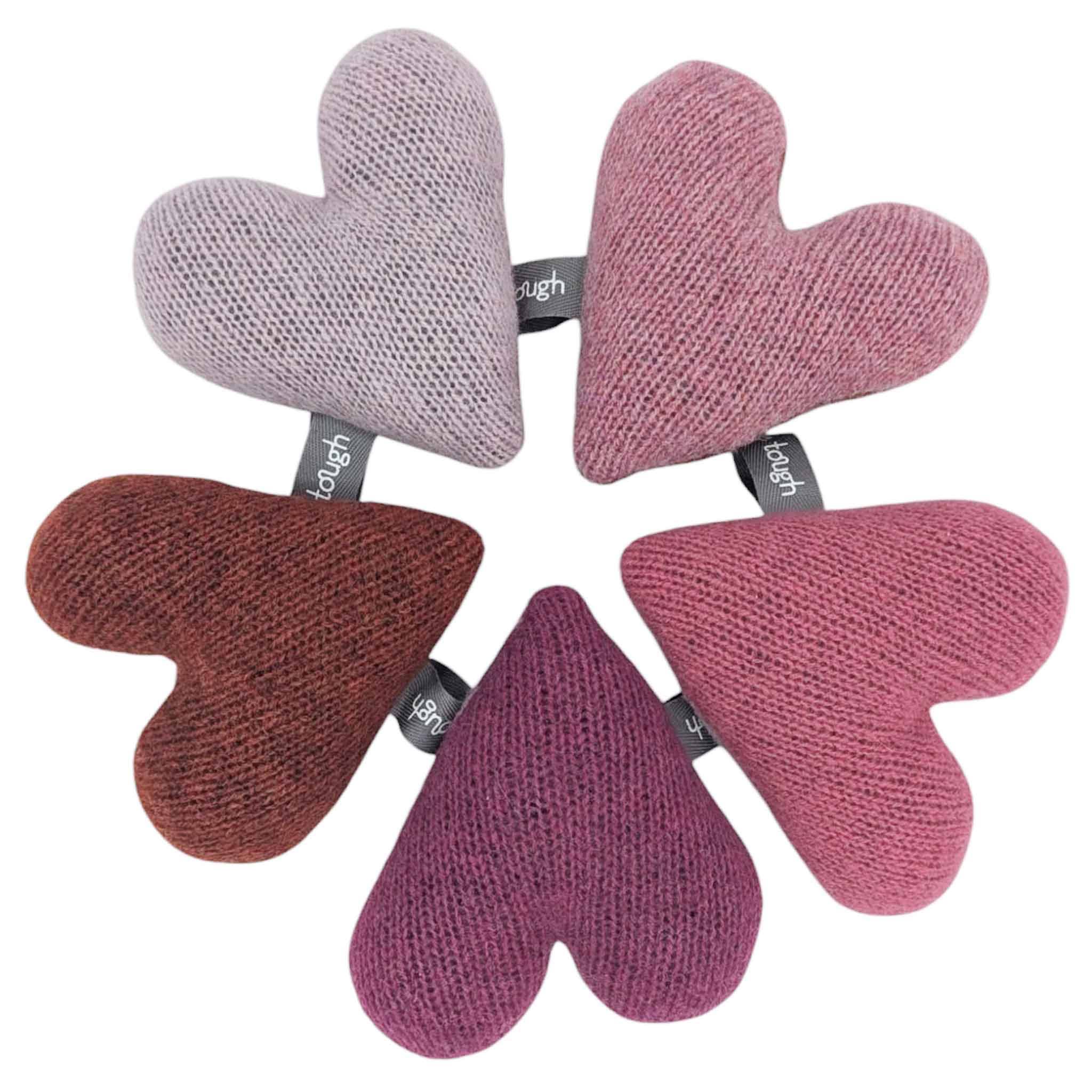Catherine Tough (US Duties Paid) – wholesale Sachet – NEW Mini Lavender Hearts 5 Packs - Colour Mixes1