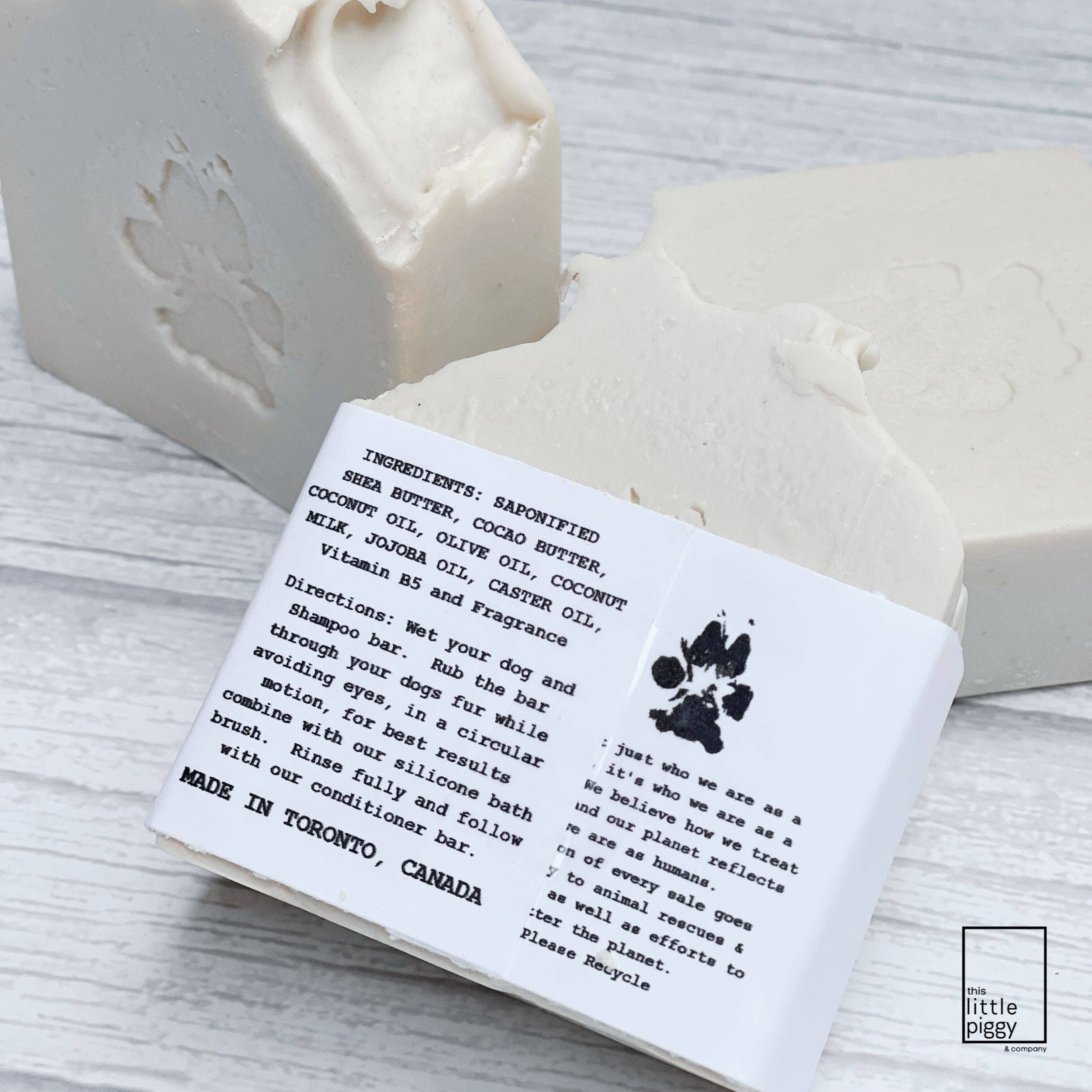 This Little Piggy and Company - Wholesale Pet shampoo – Dog - Zero Waste Dog Shampoo Bar 3.2oz - Beach Babe3