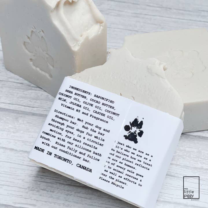 This Little Piggy and Company - Wholesale Pet shampoo – Dog - Zero Waste Dog Shampoo Bar 3.2oz - Beach Babe3