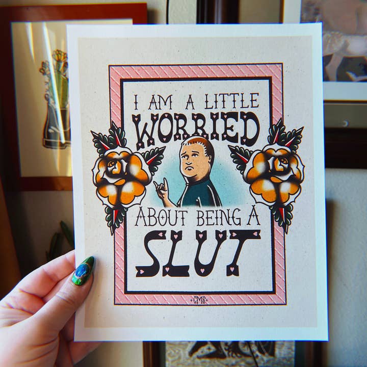 Chaos Magic Studio - Wholesale Art Print - Slut Bobby Art Print