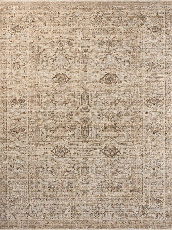 Heritage 04 Ivory Rug | Vintage-Inspired Power Loomed Rug | Timeless Design with Modern Durability and other Purchase Wholesale loomie. Free Returns & Net 60 Terms on Faire trending on Faire.