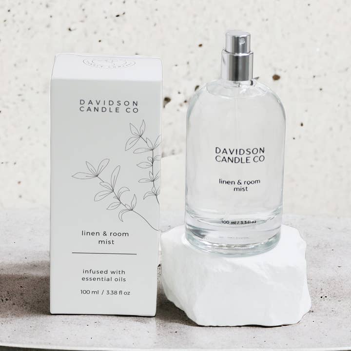 Linen & Room Mist Air Freshener Room Fragrance for wholesale by Davidson Candle Company LLC