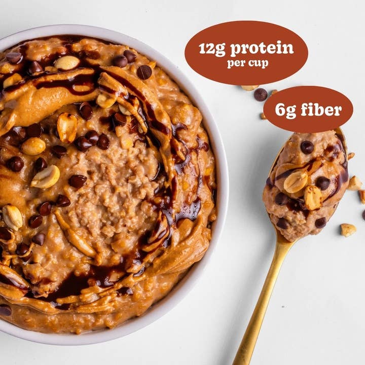 ChiChi Foods - Wholesale Breakfast Cereal - ChiChi Peanut Butter Chip Hot Cereal Cup | 12g Protein1