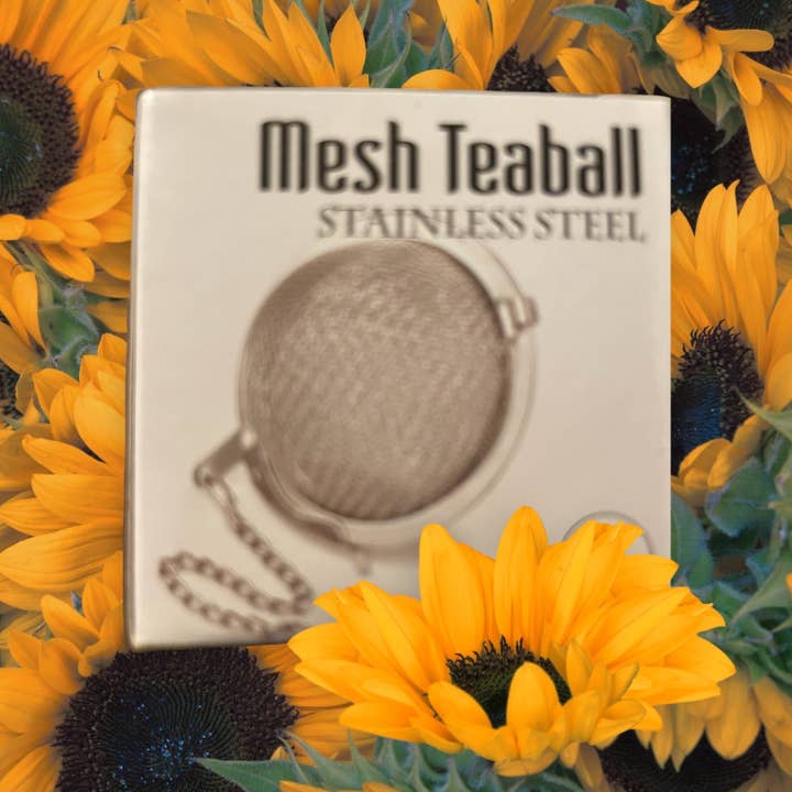 Infusore a sfera in rete per la vendita all'ingrosso da parte di Vin & Keik’s Herbal Tea, LLC