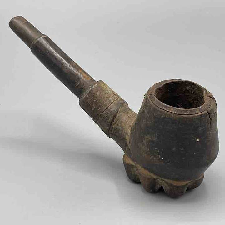 Pipe à cuvette en bois africaine vintage pour la vente par The Niger Bend