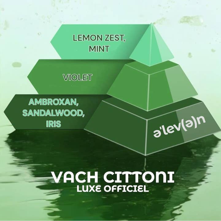 REMOVED BRAND - Wholesale Perfume/Eau de Toilette - Vach Cittoni’s Eleven Men’s Fragrance, Extrait De Parfum - 100ML/3.4 FL. OZ.