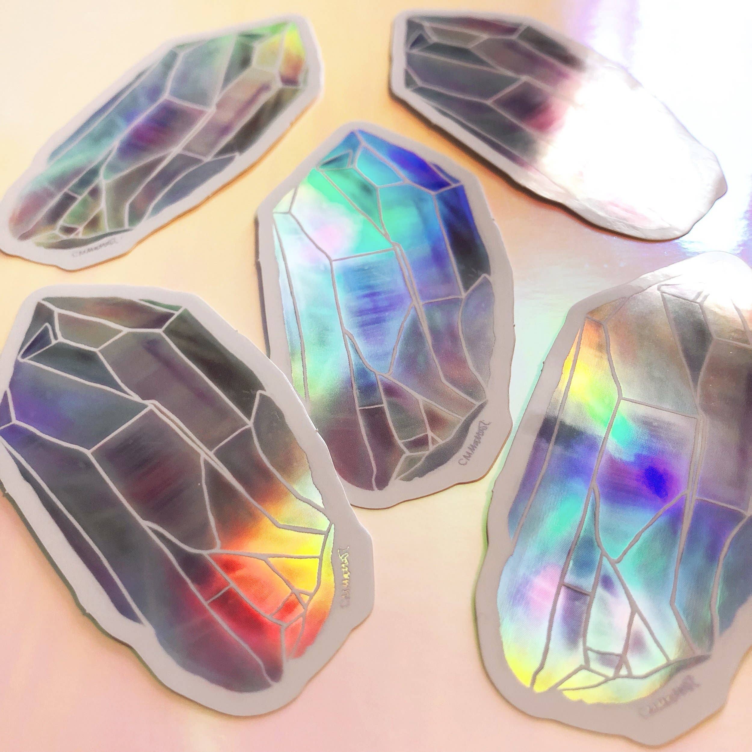 Mother of the Moon – Großhandel Aufkleber – Engel Aura Quarz Holographischer Aufkleber1