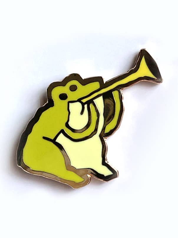 Horn Frog Pin for wholesale by The Scott C Shop