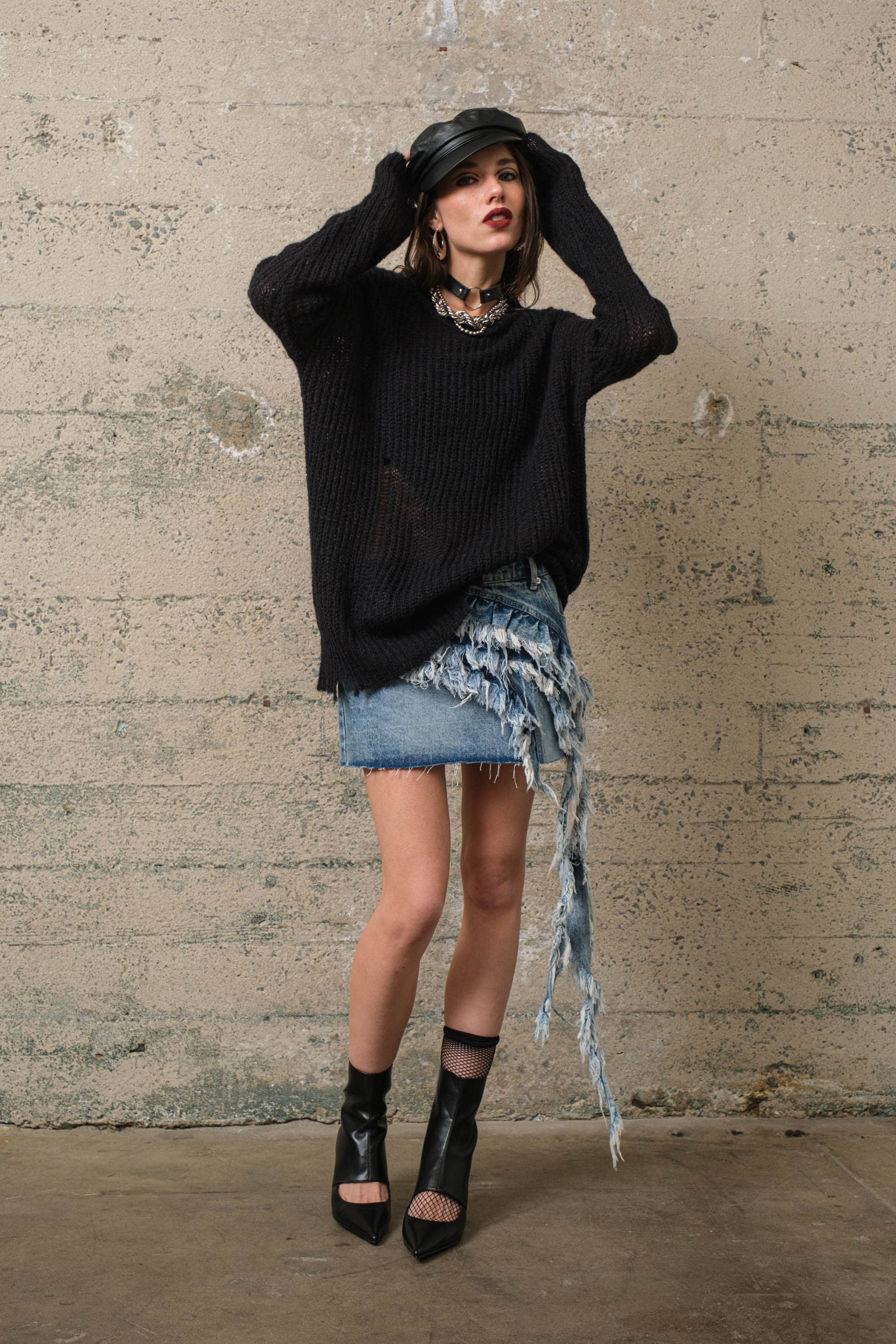 Signature 8 - Vente Pull en maille – femme - PULL VIEILLI S622259