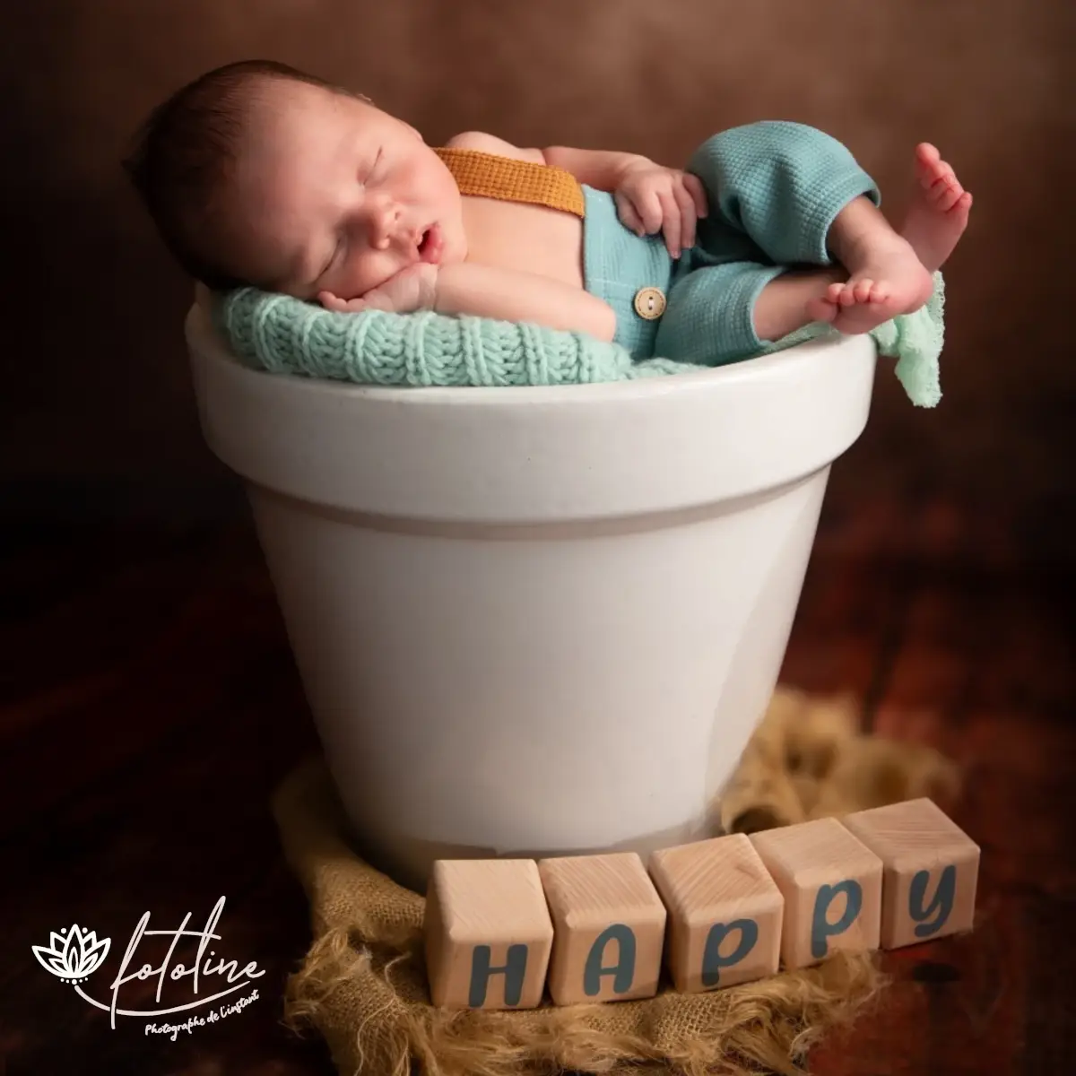 LouYou - Wholesale Christmas Decoration - Kids & Baby - 5 Beech Wood Cubes (5cm x 5cm) + 66 Gray Stickers6