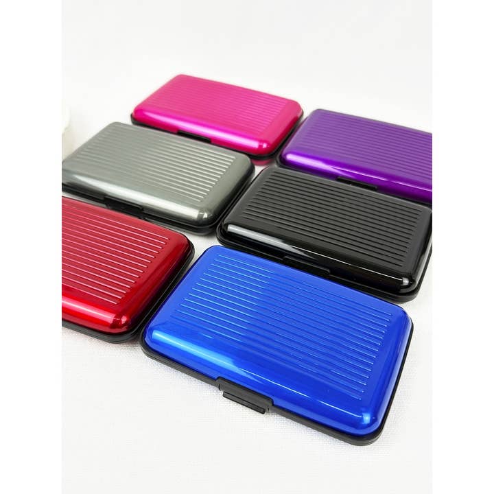 Solid Metallic Color Card Caddy for wholesale on Faire5