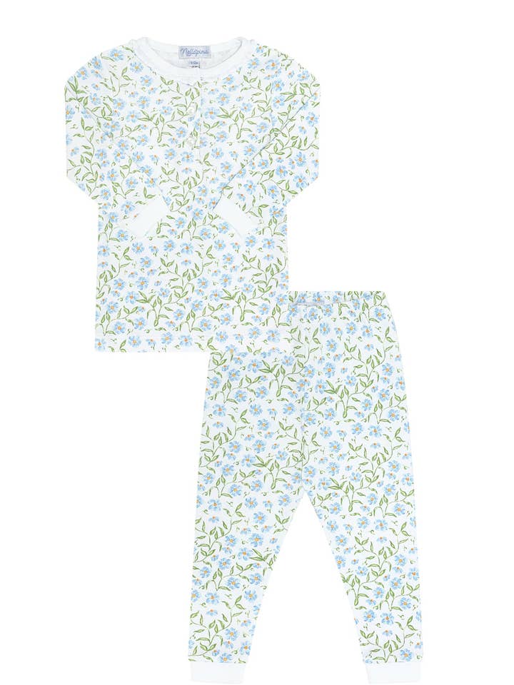Blue Vines Print Pajama for wholesale by Nellapima